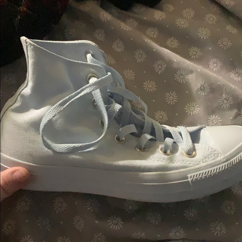 Baby Blue Converse